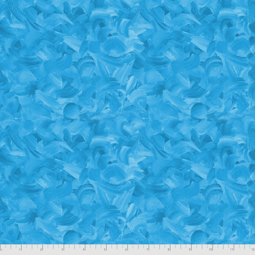 FreeSpirit Flourish Impasto Mottled Blender Blue SP035