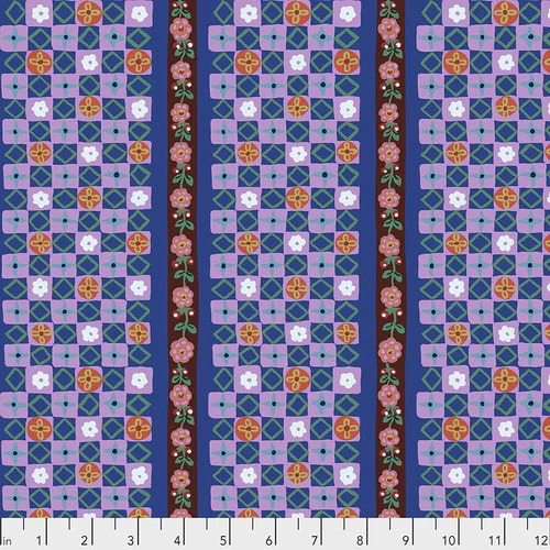 FreeSpirit Sunday In the Country Floral Squares Mizi L008