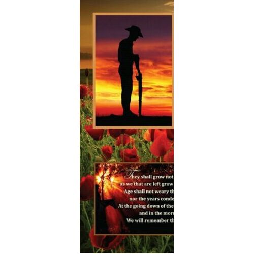 Fabric 2nd - Remembering ANZAC Soldier Panel 59cm