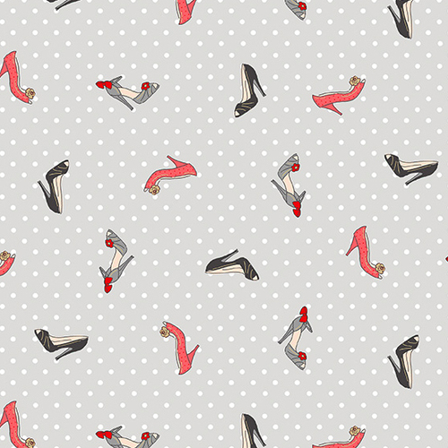 Fabric Remnant- Pamper High Heel Shoes 32cm