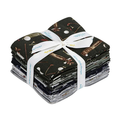 Riley Blake Golf Days Fat Quarter FQ Fabric Bundle