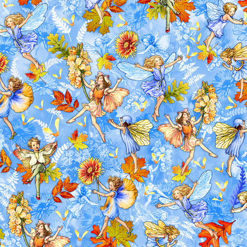 Flower Fairies of Autumn Fairy Flight Blue Bell 11523B