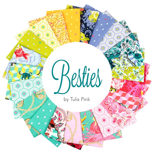 Tula Pink Besties Best Friends Fat Quarter Bundle