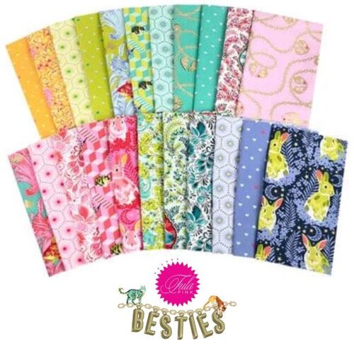 Tula Pink Besties Best Friends 1/2 Metre Bundle