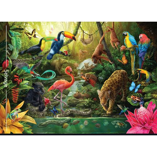 Carlie Edwards Collection Animals Asia Panel DV6009