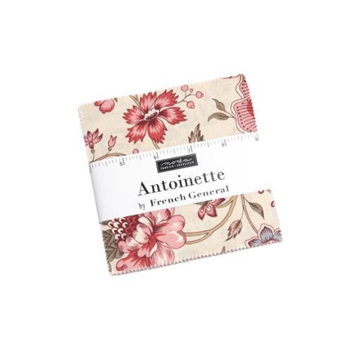 Moda French General Antoinette 5" Fabric Charm Squares