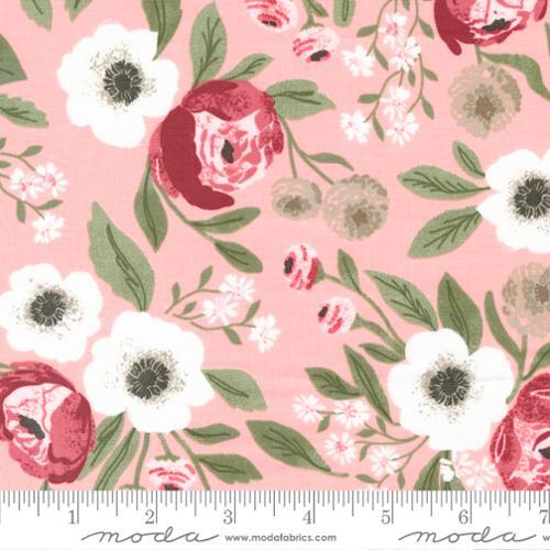 Moda Lovestruck Gardensweet Florals Roses Blush 5190 12