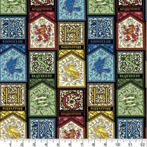 Licensed Harry Potter Stained Glass Crests 101019