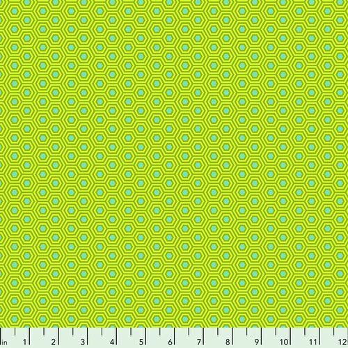 Fabric Remnant -Tula Pink True Colours Hexy 82cm