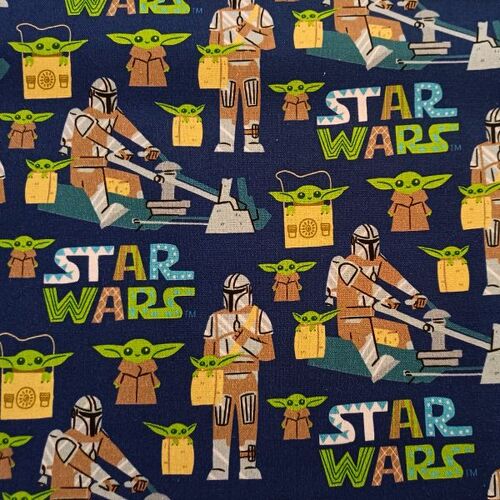 Star Wars The Child Baby Yoda Mandalorian Fabric 100724