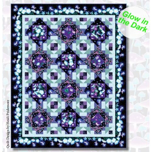 Magic Moon Garden Glow Fairy Quilt Kit #2