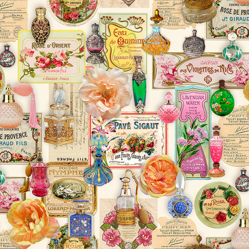 The Gilded Age Vintage Perfumes Cream 11310C