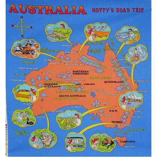 Hoppy's Road Trip Around Australia Panel 