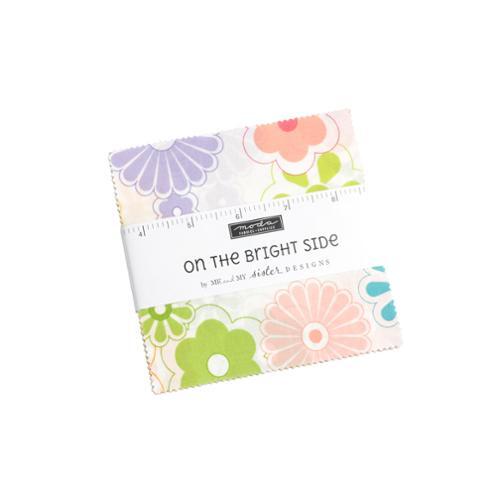 Moda On The Bright Side 5" Fabric Charm Squares