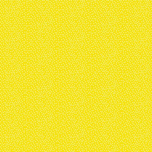 Devonstone Confetti Spots Fabric Yellow DV2260
