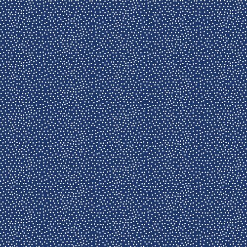 Devonstone Confetti Spots Fabric Navy DV2269