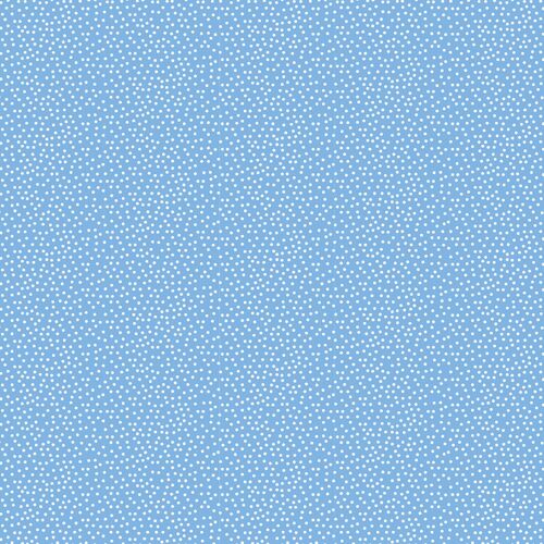 Devonstone Confetti Spots Fabric Sky Blue DV2272