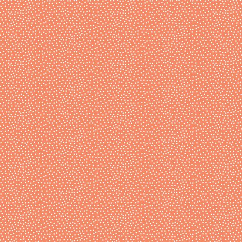Devonstone Confetti Spots Fabric Coral DV2274
