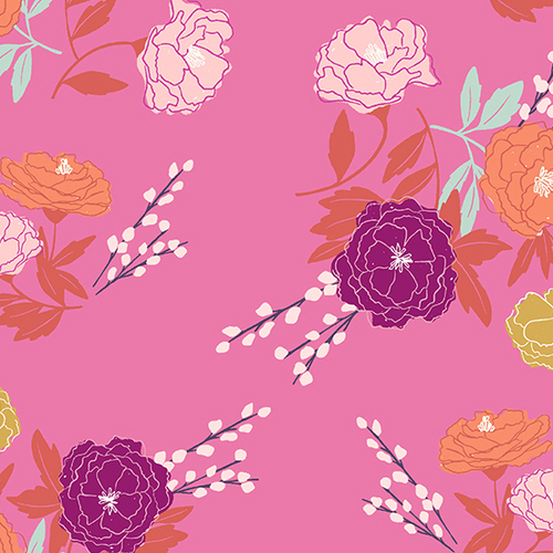 Super Sale Wandering Floral Pink A759E