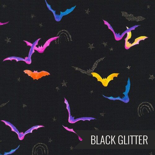 Super Sale Bat-Tastic Glitter Black 21708-438