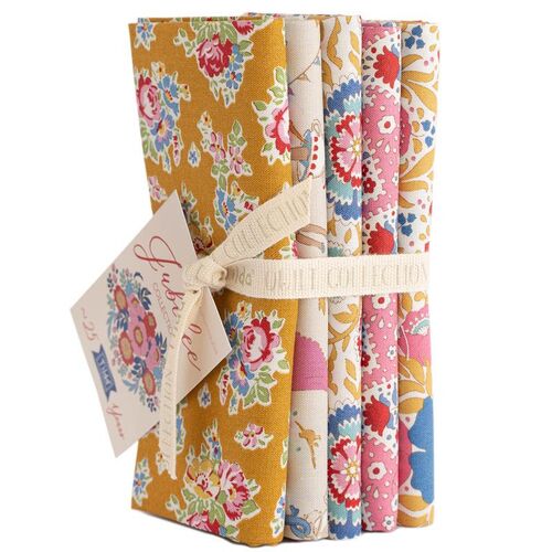 Tilda Jubilee Celebration Fat Quarter FQ Fabric Bundle 300183