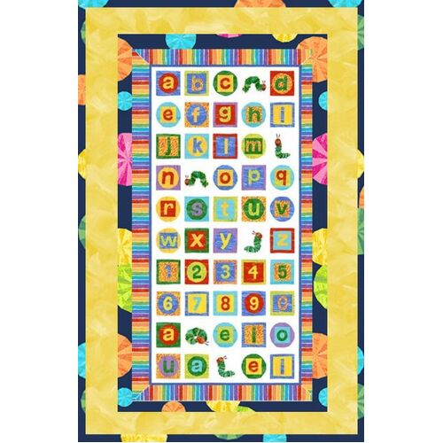 Very Hungry Caterpillar I Spy Panel Quilt Kit