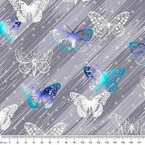 Fabric Remnant- Social Butterfly Twinkle 94cm
