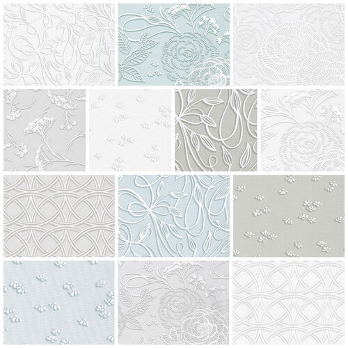 Robert Kaufman Alabaster Floral Fabric Bundle
