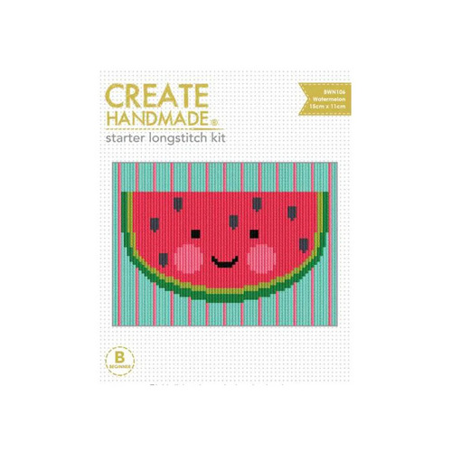 Happy Watermelon Starter Longstitch Kit BWN106