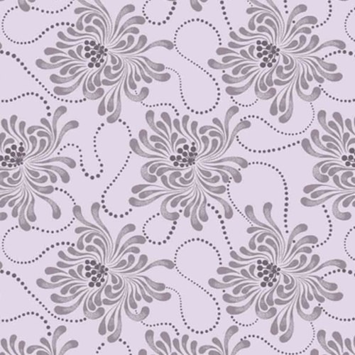 Expressions Stylised Floral Mauve