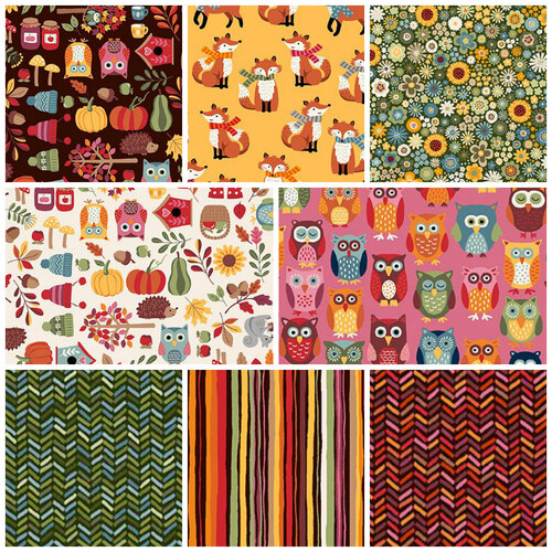 Super Sale Autumn Days Novelty Fabric Bundle