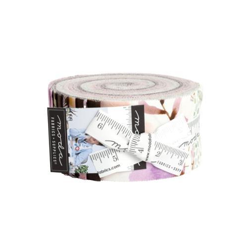 Moda Blooming Lovely Watercolours Jelly Roll Fabric Strips