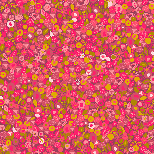 Fabric Remnant- Sun Print Tuesday Floral 95cm