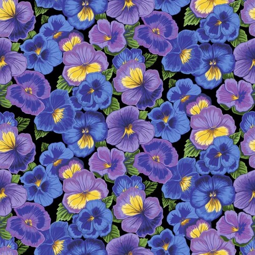 Flower Market Packed Pansy Pansies Floral 81090-106