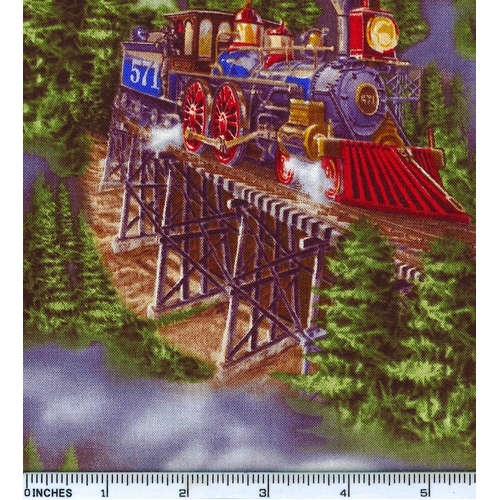 Super Sale Redwood Express Bridge Steam Trains BQ8441 066 