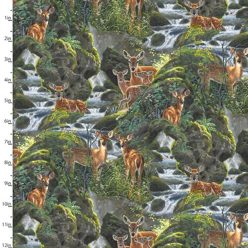 Super Sale New Beginnings Woodland Deers FT21493