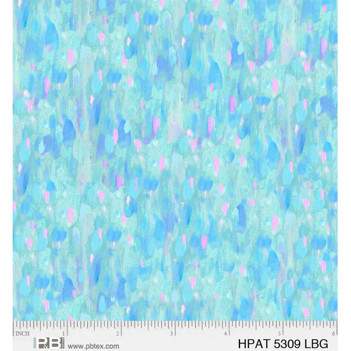 Hootie Patootie Splatter Mottled Blender Blue 5309 LBG