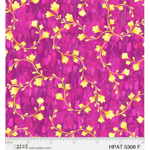 Hootie Patootie Vine Floral Hot Pink 5306 F