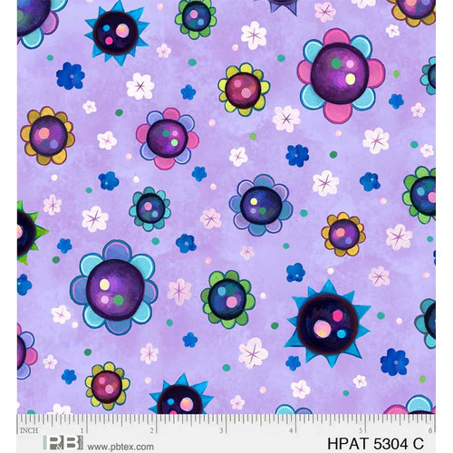 Hootie Patootie Scattered Flowers Lilac 5304 C