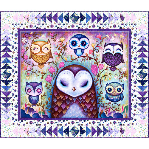 Hootie Patootie Cute Hoot Owls Quilt Kit #1