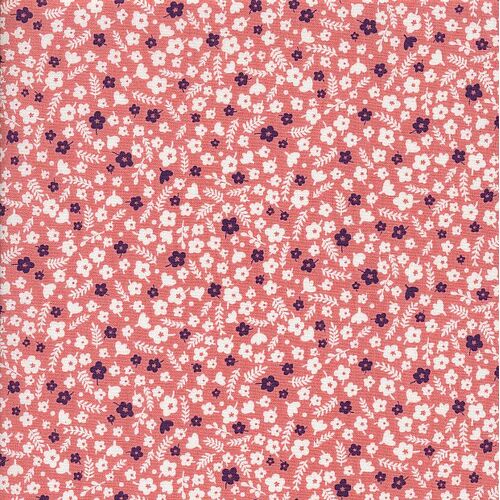 Fabric Remnant -Forest Talks Scattered Floral 51cm