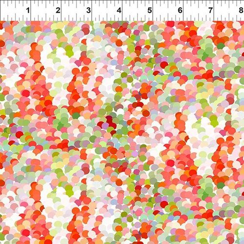 Fabric Remnant -Hummingbird Lane Field Spots 58cm