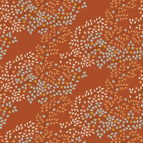 Tilda Creating Memories Autumn Berrytangle Floral Copper 130140
