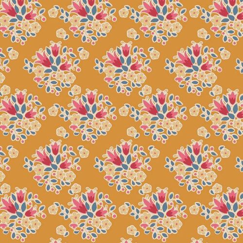 Tilda Creating Memories Autumn Lulu Floral Saffron 130139