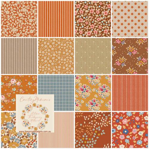 Tilda Creating Memories Autumn 1/2 Metre Fabric Bundle