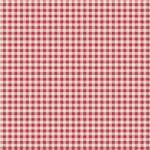 Tilda Creating Memories Winter Gingham Red 160087