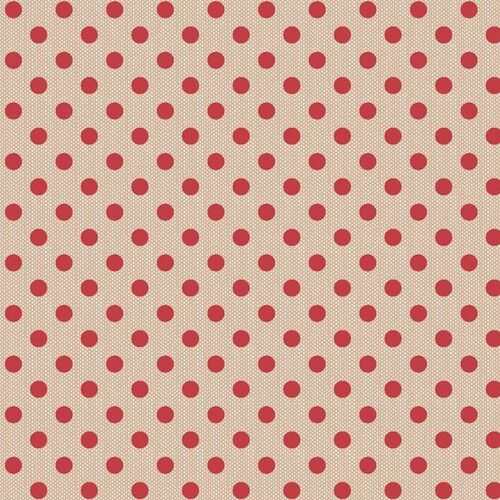 Tilda Creating Memories Winter Polkadot Red 160085