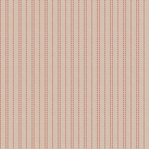 Tilda Creating Memories Winter Seamstripe Red 160083