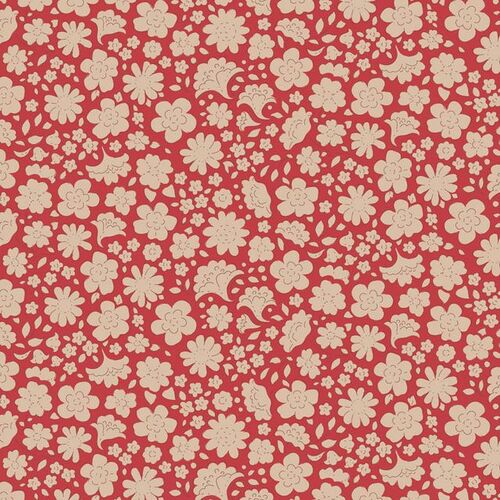 Tilda Creating Memories Winter Carla Floral Red 130152