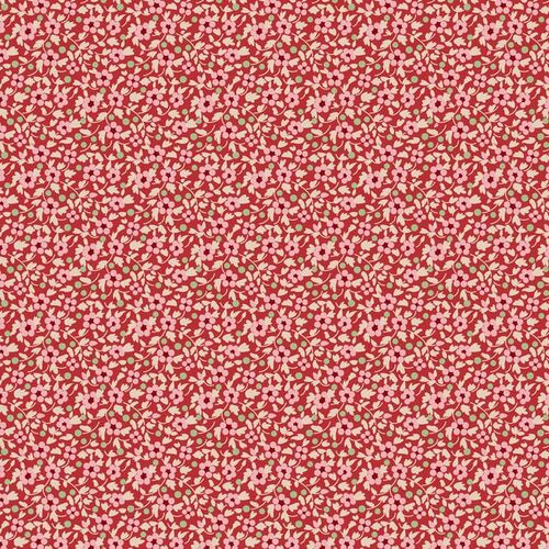 Tilda Creating Memories Winter Brie Floral Red 130149